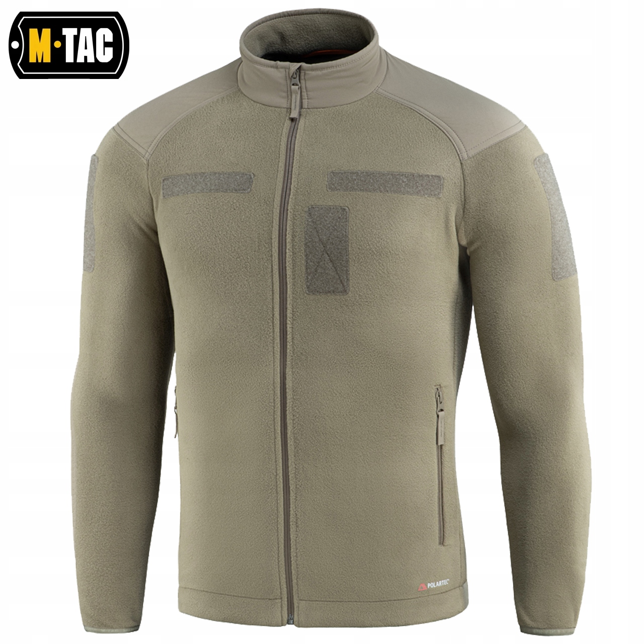 KURTKA ZIMOWA MĘSKA POLAR COMBAT FLEECE POLARTEC VELCRO TERMICZNA TAN Kolekcja Outdoor Line