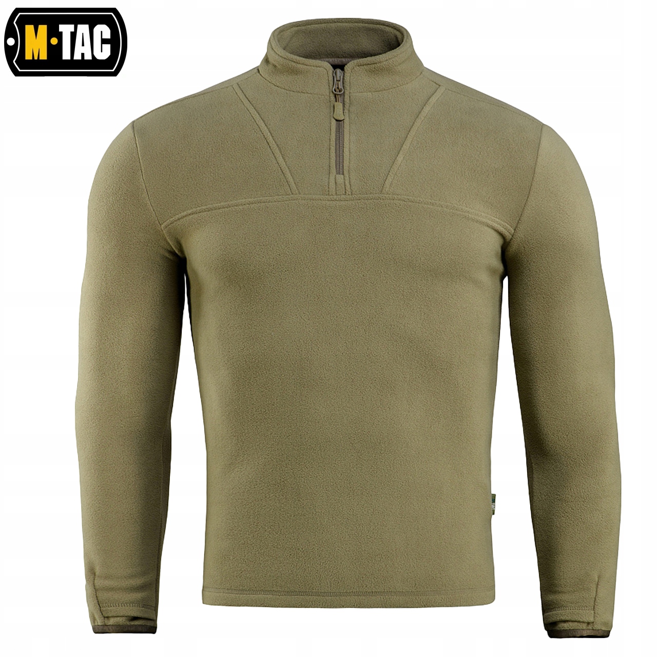 BLUZA MĘSKA POLAROWA BEZ KAPTURA DELTA FLEECE M-TAC TAN 3XL Kolekcja MILITARIA,OUTDOOR