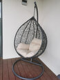 Подвесное кресло NORE Seychelles, серого/песочного цвета