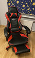 Spēļu krēsls Tracer Gamezone Masterplayer, melns/sarkans
