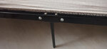 vidaXL gultas rāmis, melns metāls, 100x200 cm cena