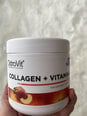 Пищевая добавка - Коллагеновый порошок Ostrovit Collagen + Витамин C (200 г)
