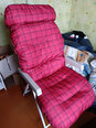 Spilvens krēslam Hobbygarden Basia Ekolen 48cm, melns