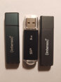 USB zibatmiņa Adata UV100, 8 GB, USB 2.0, melna