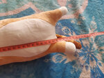 Plush toy cat brown, 70 cm cena