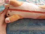 Plush toy cat brown, 70 cm