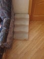 Hobbydog kāpnes Savoy 4, smilškrāsas, 60x40x40 cm