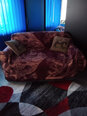 Piepūšamais dīvāns - gulta Bestway 3-in-1, 188x152x64cm, pelēks