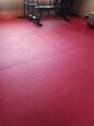 Paklājs sportam Bruce Lee Karate Puzzle Mat, 104x104x2 cm, melns/sarkans