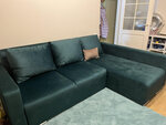Угловой диван - Кровать "Megan" Тёмно Зелёный интернет-магазин