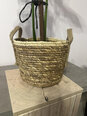 Basket BALI-3, D25xH20cm, natural