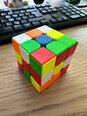 Magnētiskā puzle Rubika kubs 3x3, bez uzlīmēm