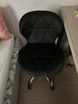 Офисное кресло Avola, велюр, черное