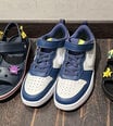 Детские кроссовки Nike Court Borough Low 2 BQ5451 016/2.5, синие/серые