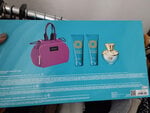 Versace Dylan Turquoise - EDT 100 мл + body lotion 100 мл + shower gel 100 мlл + cosmetic bag цена