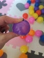 Plastmasas bumbiņas bērnu rotaļām 100 gab ∅ 6cm, dažādu krāsu cena