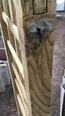 Решетка-арка, 150x50x210см, древесина