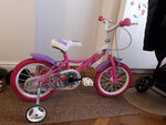 Velosipēds bērniem Bimbo Bike 14" Girl Butterfly, rozā