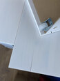 Gultas rāmis ar atvilktnēm, balts, 160x200cm