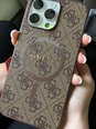 Guess PU Leather 4G iPhone 15 Pro Max