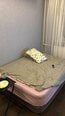 Надувной матрас-кровать с насосом DELUXE, 203x152 см 