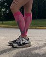 Спортивные компрессионные носки, розовые