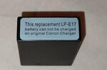 Canon LP-E17 akumulators 1040 mAh