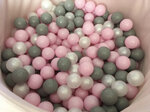 Baseins ar bumbiņām Welox HJ1, rozā