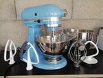 KitchenAid Artisan Elegance кухонный комбайн 4,8 Л. 5KSM175PSEVB (синий)