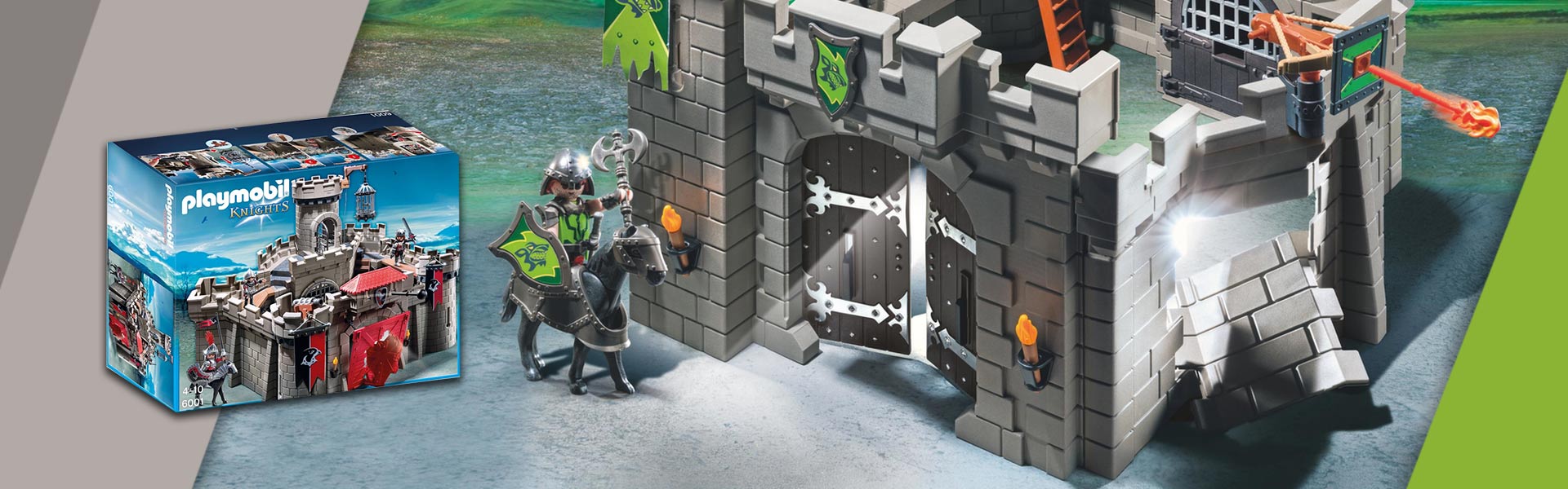 9340 Knights PLAYMOBIL®, Punduru cietoksnis KNIGHTS PLAYMOBIL®