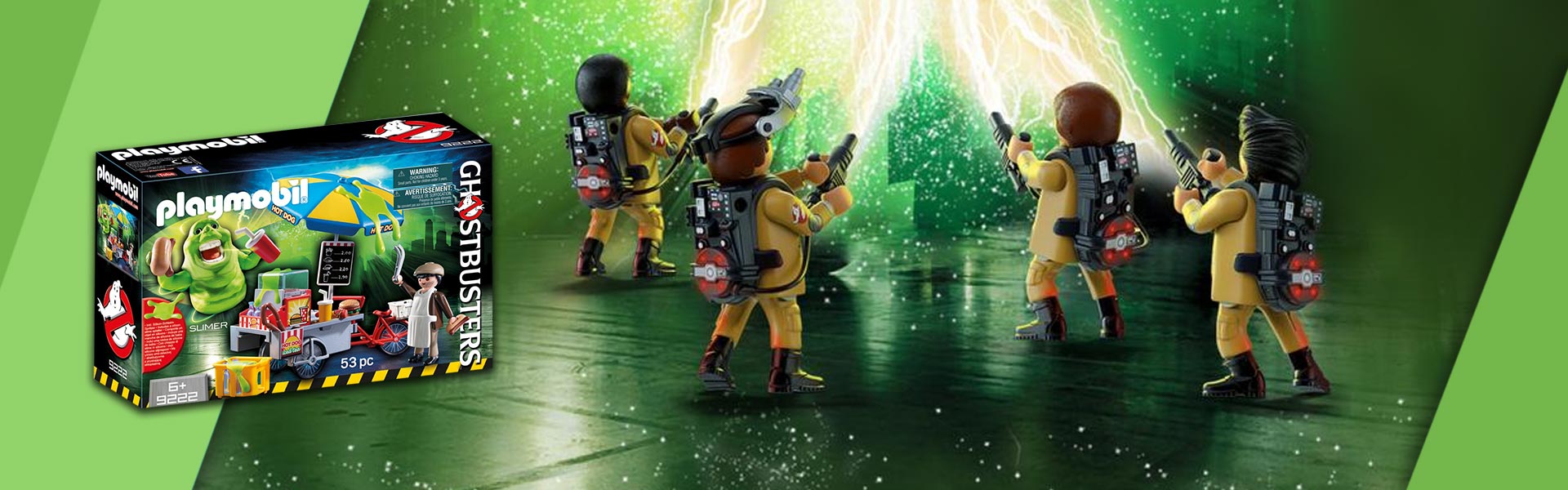 Konstruktors 9219 PLAYMOBIL® Ghostbusters™ ugunsdzēsēju stacija GHOSTBUSTERS PLAYMOBIL®