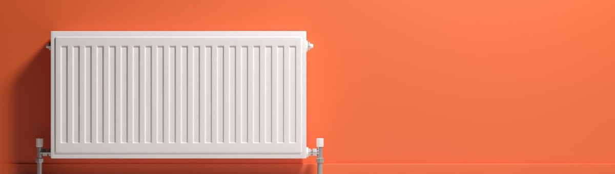 moderns centralas apkures radiators pie sienas